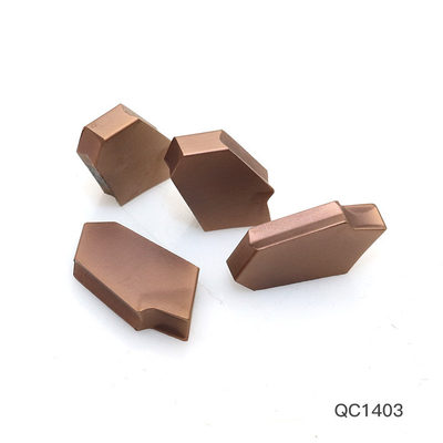 QC1403 / 4 Dụng cụ cắt Carbide Cnc Chèn tách và tạo rãnh