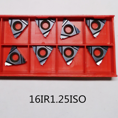 16IR1.25ISOステンレス鋼の鋳鉄CNCの工作機械の挿入物