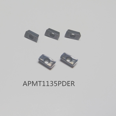 PVD CVD APMT1135PDER Yüksek Hassasiyetli Tungsten Karbür Takım Uçları