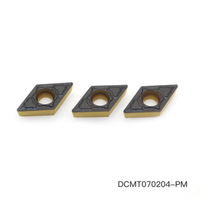DCMT070204-PM CNC كربيد إدراج أداة كربيد طلاء CVD