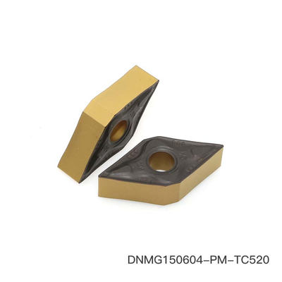 DNMG150604-PM เม็ดมีด CNC คาร์ไบด์ MC2115 MC2125 MC2135