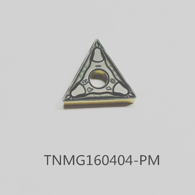 TNMG160404 (08) -PM شبه تشطيب إدراج كربيد CNC للمخرطة المعدنية