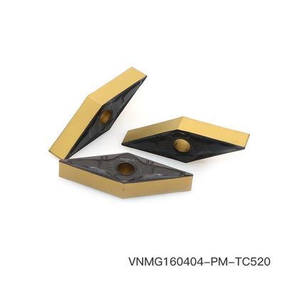 VNMG160404 （回転鋼鉄のためのCNCの炭化物の挿入物に塗る08 PVD