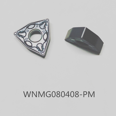 Alaşımlı Çelik Tungsten Çelik CNC Karbür Uçlar WNMG080404(08)-PM