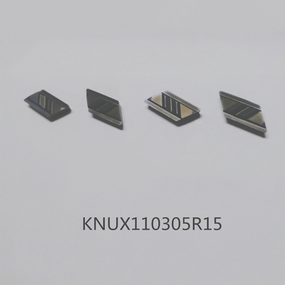KNUX160405L CNC کاربید تراشکاری پوشش CVD PVD برای ماشینکاری چدن