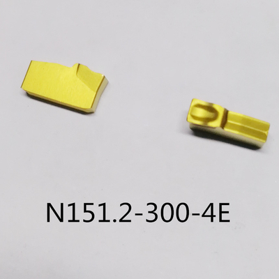 N151.2-300-4E a découpé médian et canneler des insertions pour l'acier inoxydable