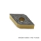 DNMG150604-PM Pastilhas de usinagem de metal duro Ferramentas de corte de metal duro 92 HRC
